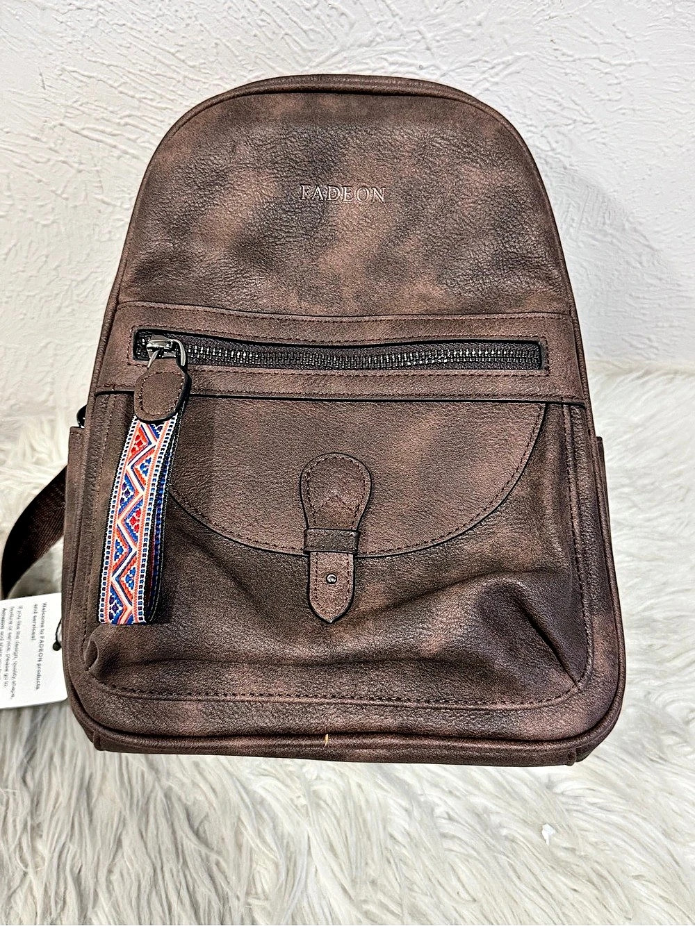 Fadeon Backpack in Brown NWT